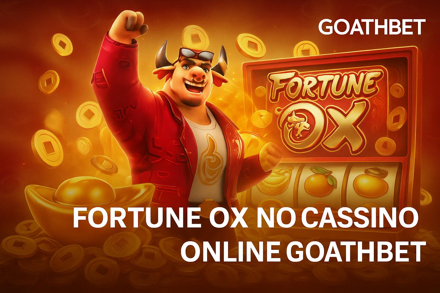 Fortune Ox no GOATHBET - Aposte Agora e Reivindique Seus Ganhos