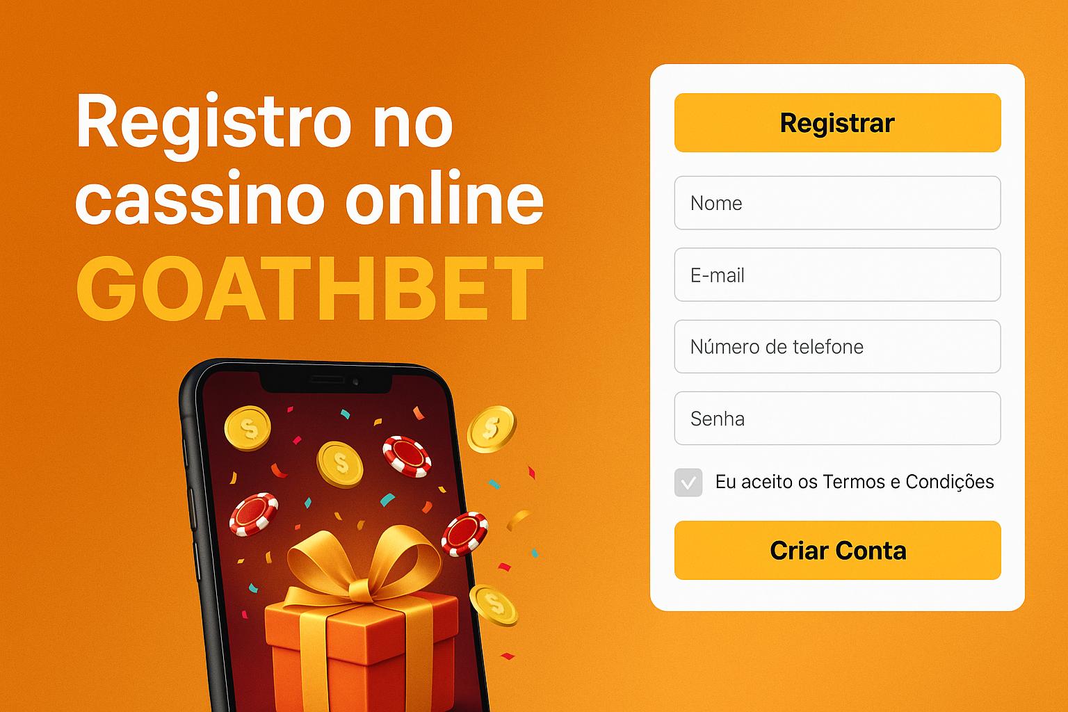Não Perca tempo, o rRgistro na site GOATHBET